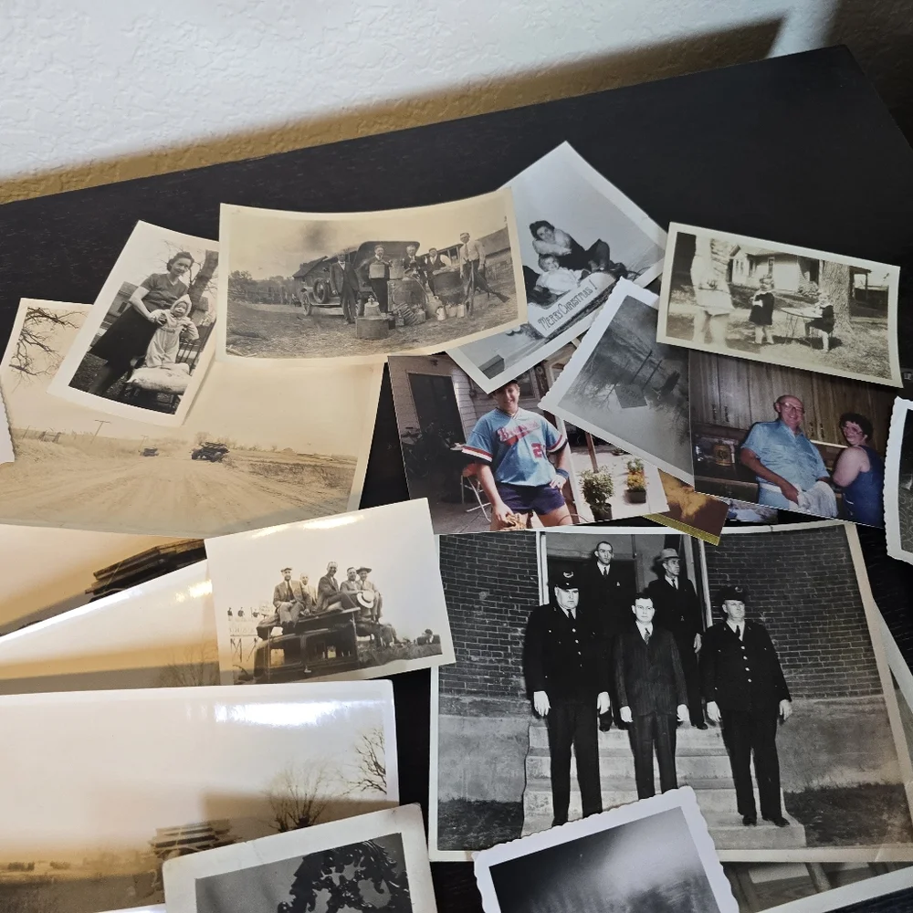Vintage Black And White Photo Collection